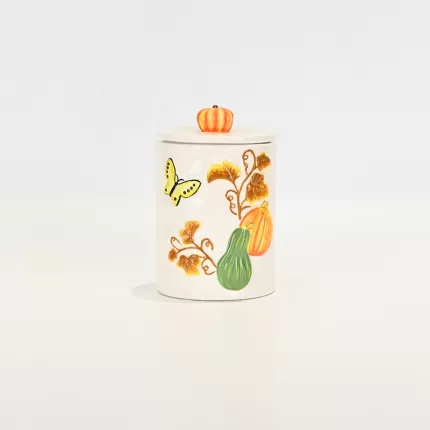 Pastoral Embossed Jar