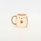 Apple Hedgehog Mug - brown