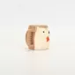 Apple Hedgehog Mug - brown