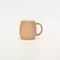 Apple Hedgehog Mug - brown