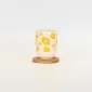 Floret Cup with Wooden Coaster