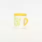 Green Foliage Mug with Lid