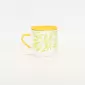 Green Foliage Mug with Lid