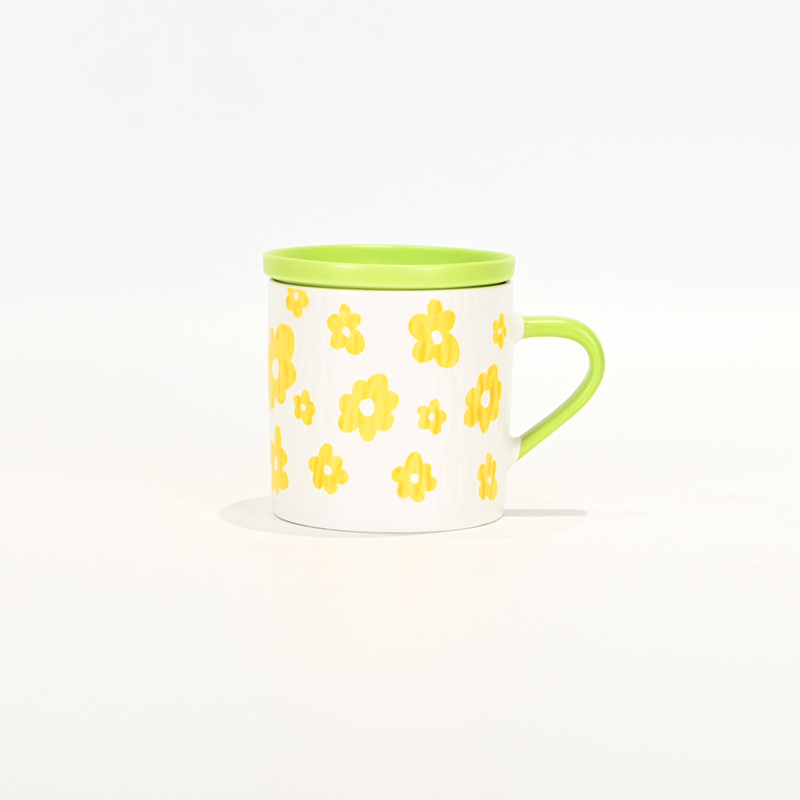 Floret Mug with Lid