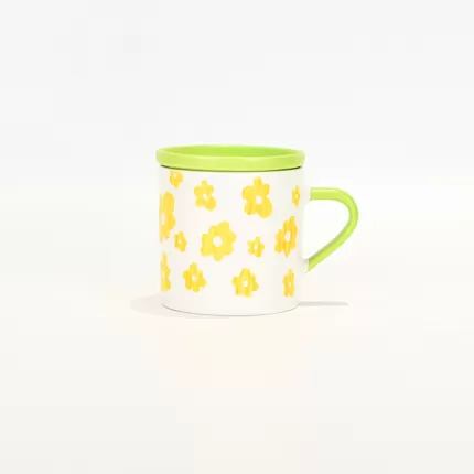 Floret Mug with Lid