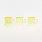 Green Foliage Mug with Lid