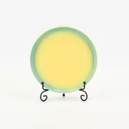 Bicolor Sesame Glaze Plate