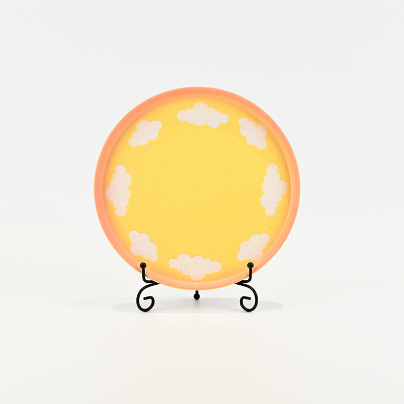 Bicolor Cloud Plate