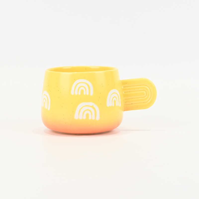 Bicolor Rainbow Mug