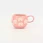 Rainbow Spherical Mug-leather pink