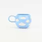 Cloud Spherical Mug-blue