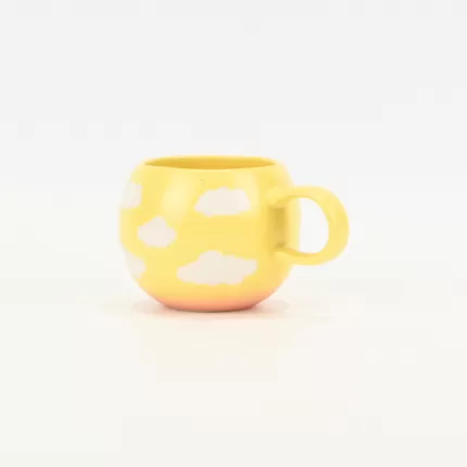 Bicolor Cloud Spherical Mug
