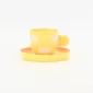 Bicolor Cloud Cup&Saucer