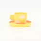 Bicolor Cloud Cup&Saucer