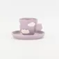 Cloud Cup&Saucer-taro purple