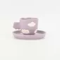 Cloud Cup&Saucer-taro purple