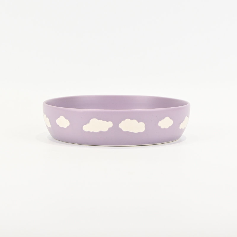 Cloud Plate-taro purple