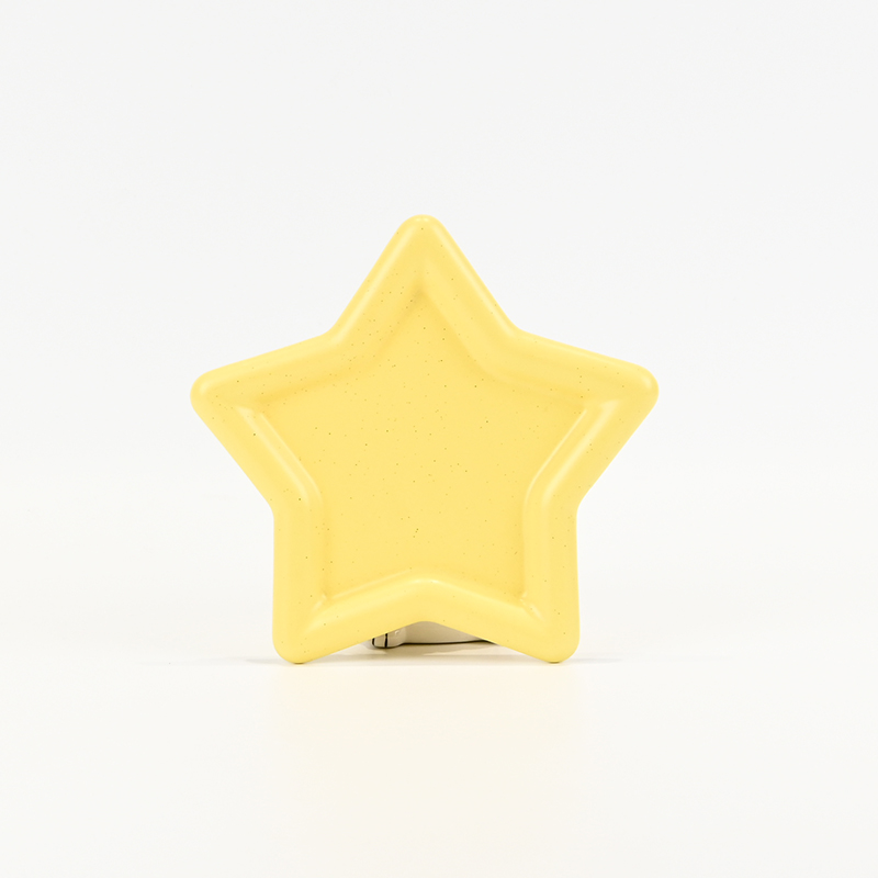Pentagram Plate-yellow