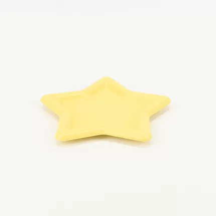 Pentagram Plate-yellow