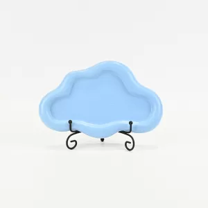 Cloud Plate-blue