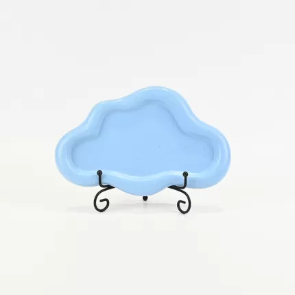 Cloud Plate-blue
