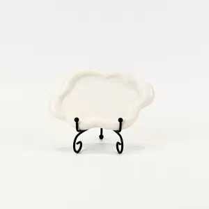 Cloud Plate-white