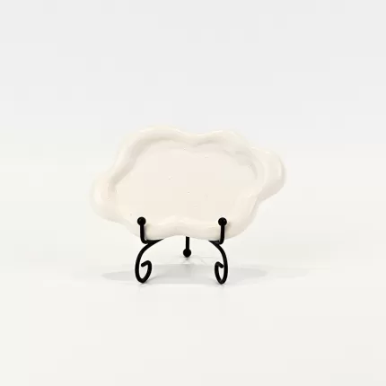 Cloud Plate-white