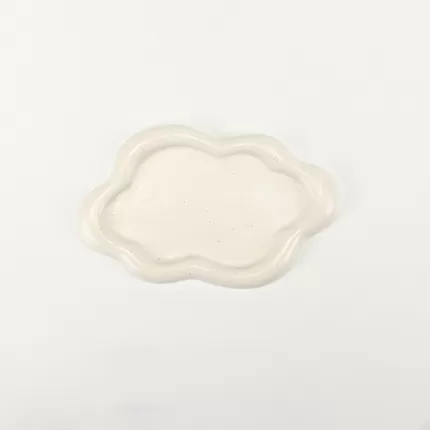 Cloud Plate-white