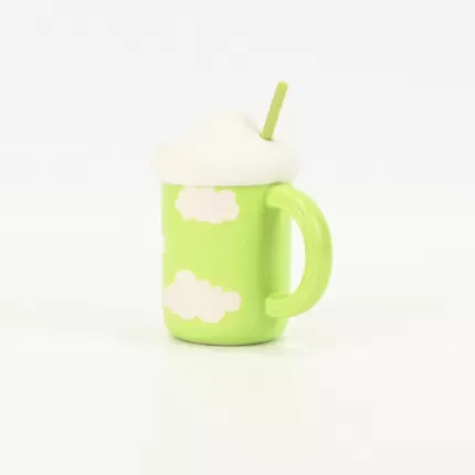 Cloud Mug with Straw-green
