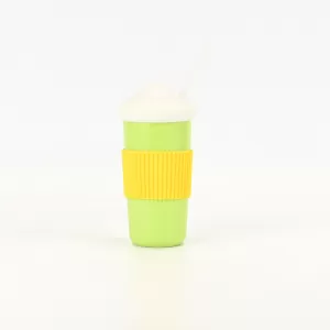 Contrast Cloud Mug with Straw
