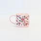 Christmas Plants Mug-pink