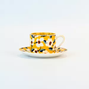 Flower Blooming Cup&Saucer