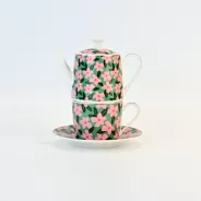 Flower Blooming Cup&Saucer