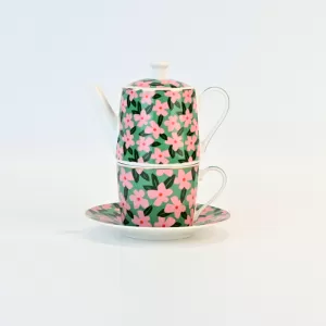 Flower Blooming Cup&Saucer