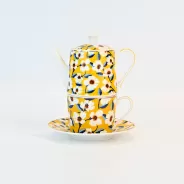 Flower Blooming Cup&Saucer