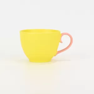 Contrast Color Tangled Stem Mug