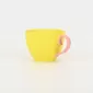 Contrast Color Tangled Stem Mug