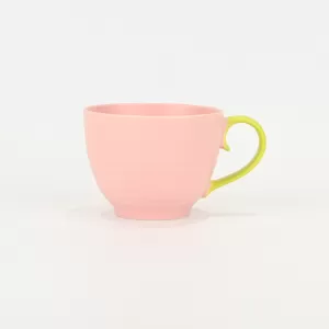Contrast Color Tangled Stem Mug