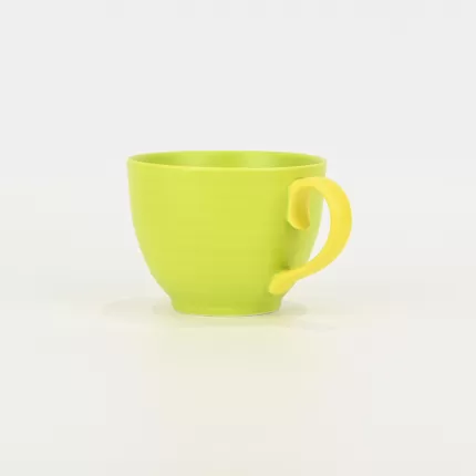Contrast Color Tangled Stem Mug
