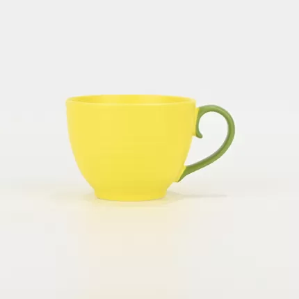 Contrast Color Tangled Stem Mug