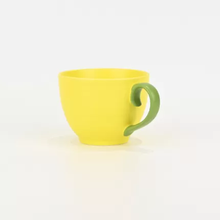 Contrast Color Tangled Stem Mug