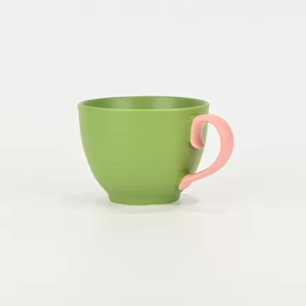 Contrast Color Tangled Stem Mug