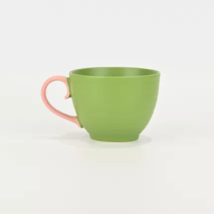 Contrast Color Tangled Stem Mug