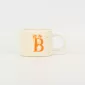 Splash Glaze  Letter Mug