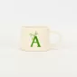 Splash Glaze  Letter Mug