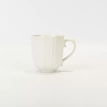 Embossed Mug - white