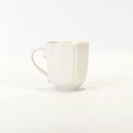 Embossed Mug - white