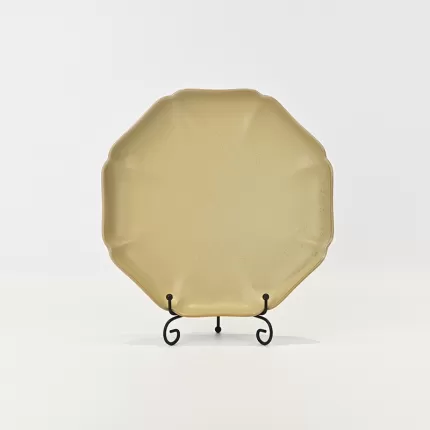 Embossed Plate - earth tone