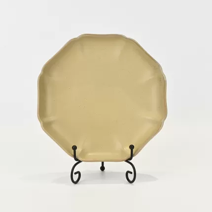 Embossed Plate - earth tone