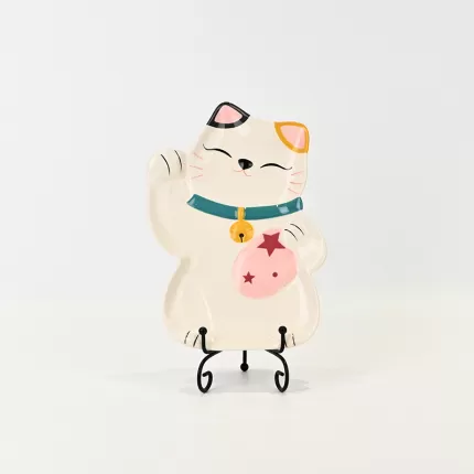 Lucky Cat Plate